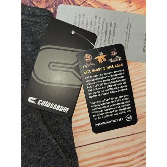 Air Force Falcons OHT Exclusive Colosseum Sleeveless Hoodie Large NWT - Picture 9 of 10